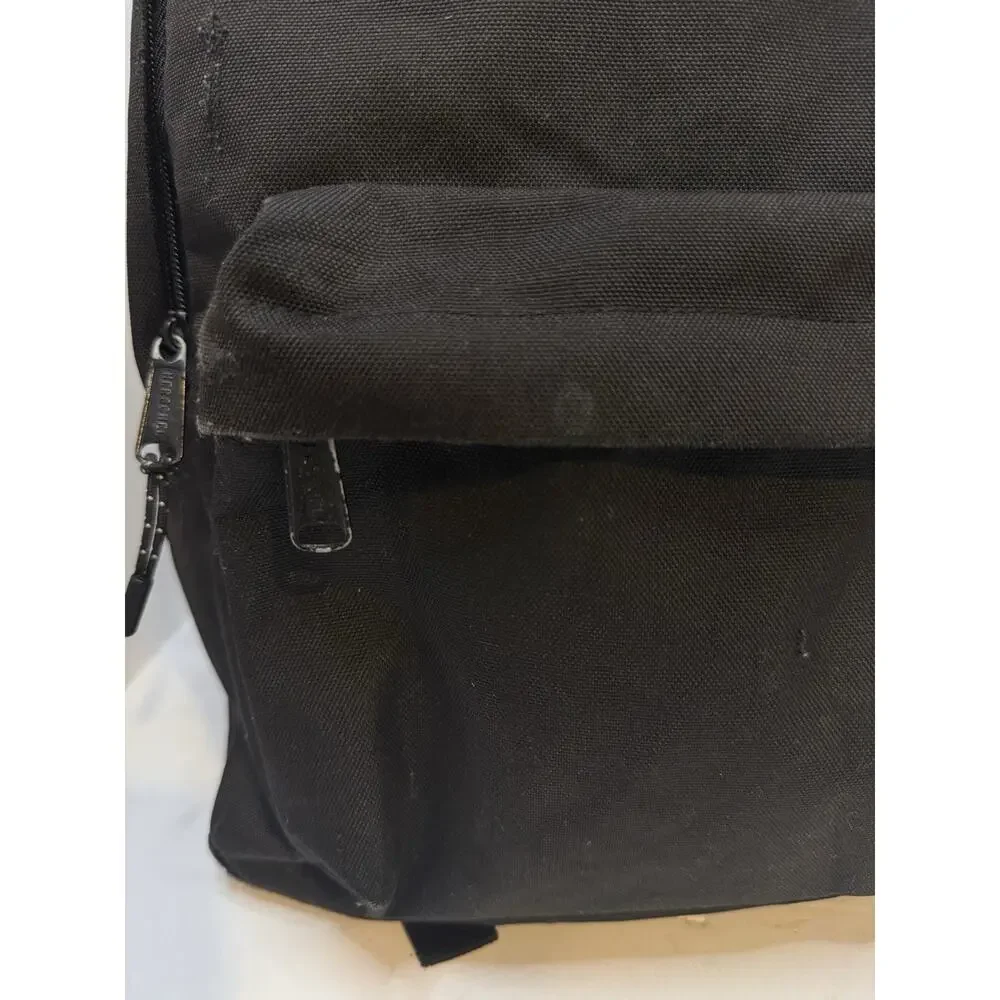 Backpack Herschel Supply Co. Classic Black Front Storage Pocket Woven Label Used